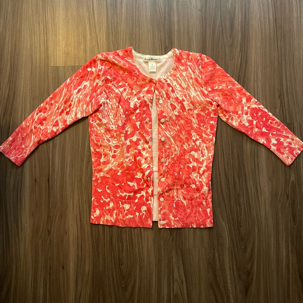 Susan Bristol Cardigan Size Small